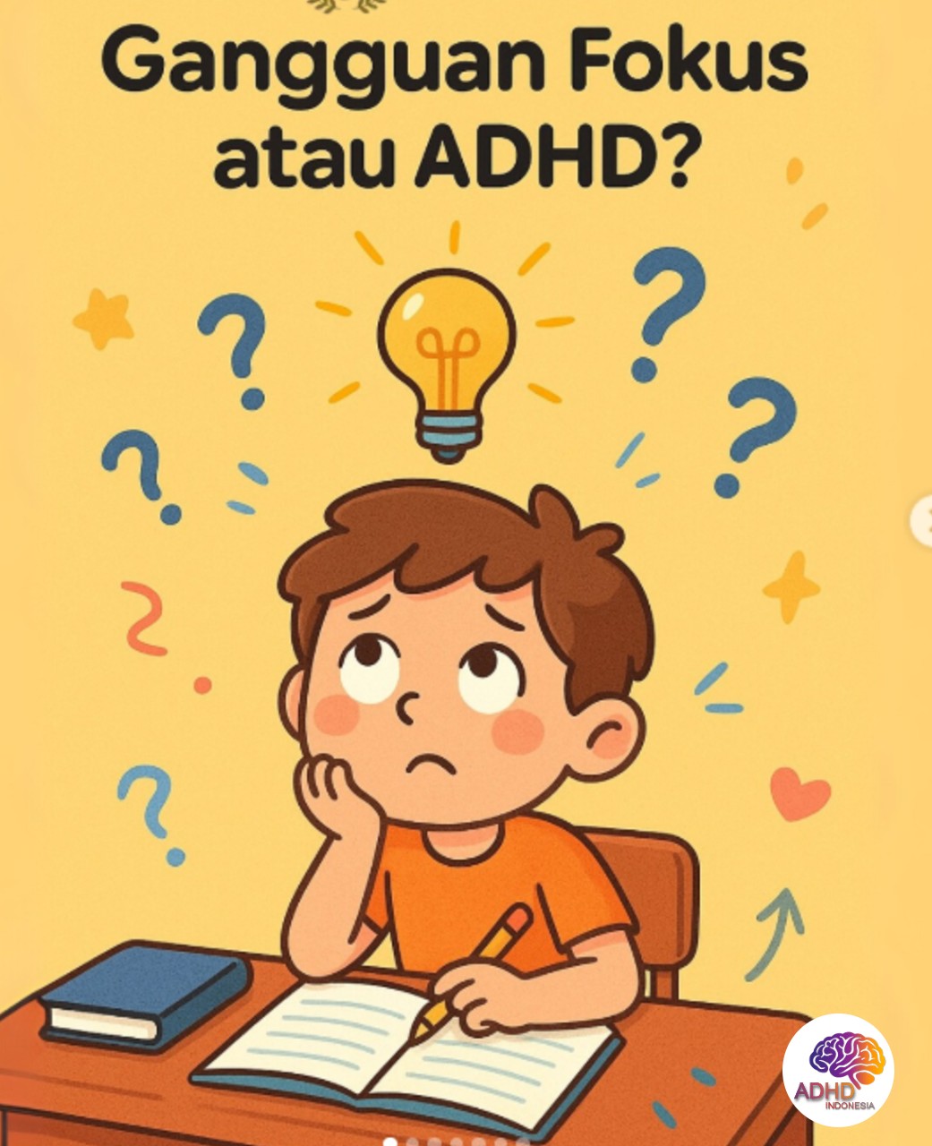 ADHD dan Kesulitan Fokus Anak: Edukasi untuk Keluarga di Kabupaten Barru