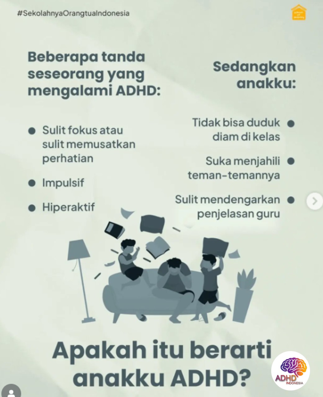 Ciri dan Gejala ADHD pada Anak Usia Dini di Kabupaten Barru