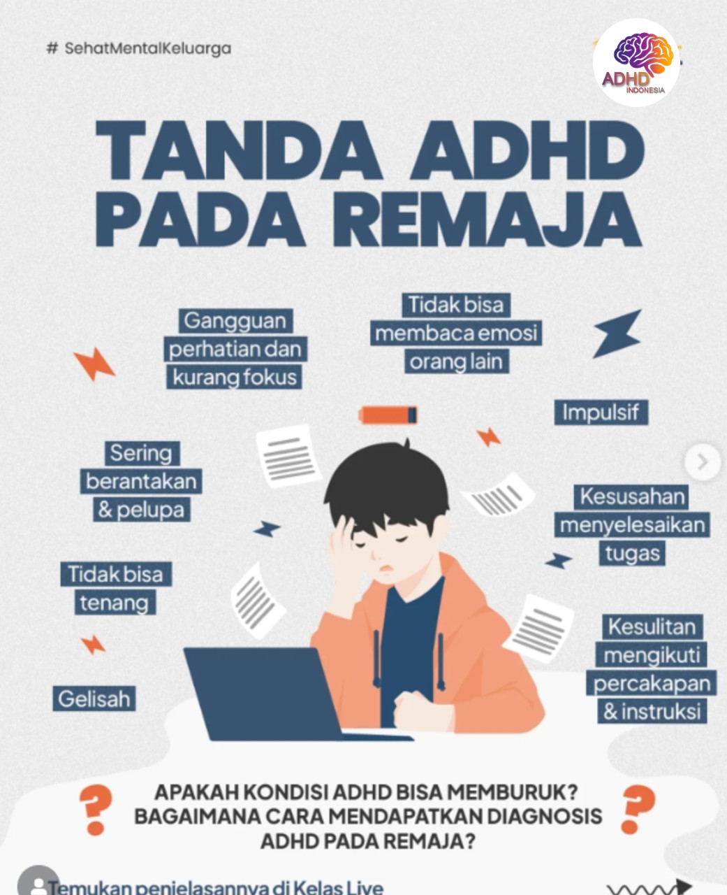 Screening ADHD Non-Diagnostik: Edukasi Awal bagi Orang Tua di Kabupaten Barru